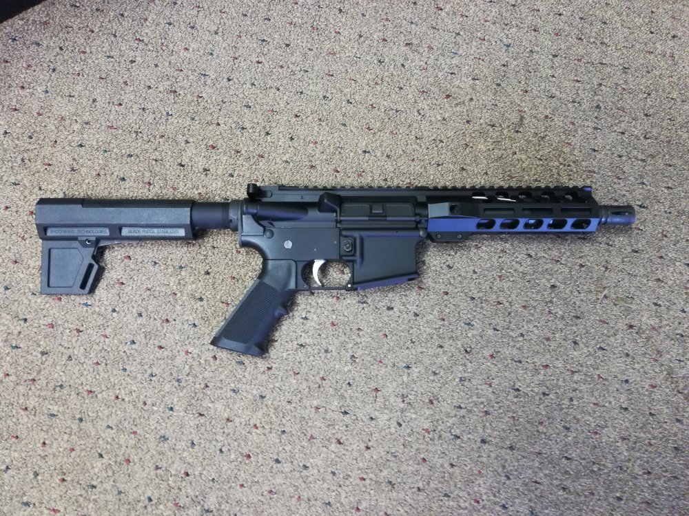 AR-15 Pistol “Infiltrator” 7.5" 300 Blackout 1:8 Phosphate Lightwe...