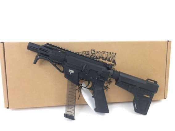 Freedom Ordnance FX-9 9mm 4.5 Pistol FX9P4 box