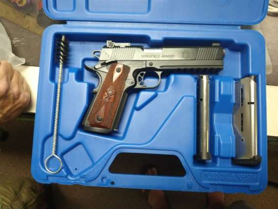Springfield Armory 1911 TRP™ Operator Tactical .45 ACP Handgun box