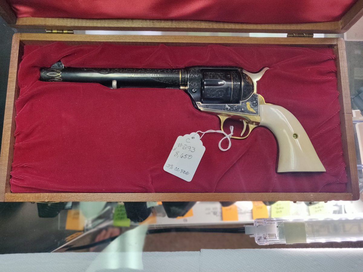 Colt 125th Anniversary Single Action Army Revolver Model .45 CAL